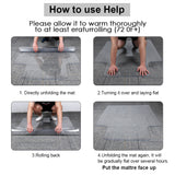 Office Chair Mats with Massage Ball Clear 4mm Thick 47" x 35" Chair Mats for Hard Floor - Multi-Purpose Desk Chair Mat for Low Pile Carpet Home & Office